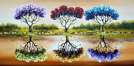 Arbres sur Gena Theheartofart