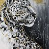 Jaguar-abstract van Ferry Geutjes