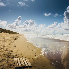 Texel beach by Jan Venema