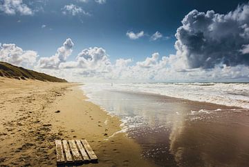 Plage de Texel sur Jan Venema