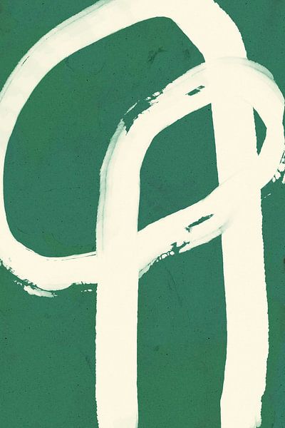 Strokes On Green No 6 by Treechild