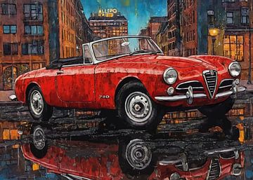 Der Klassiker 1955 Alfa Romeo Giulietta 1300 Spider von MIROKKU
