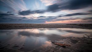 Zonsondergang in Nederland van Arjen Schippers