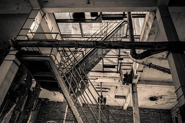 Urbex-Treppe von Luc Veenstra