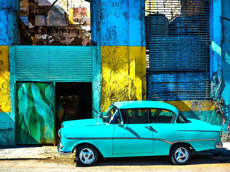 Aquarel Pencil - Cities of Colors - Havana van Doesburg Design
