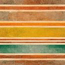 Art Deco Patroon met Aardse kleuren #VI van Whale & Sons thumbnail