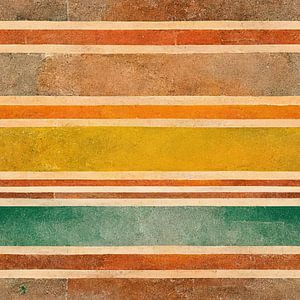 Art Deco-Muster mit Erdfarben #VI