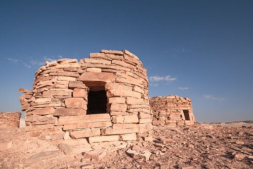 Nawamis in de Sinaï-woestijn van Egypte