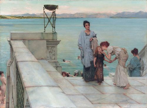 Een Kus, Lawrence Alma-Tadema