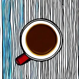 A freshly brewed limp cup by Renato Daub