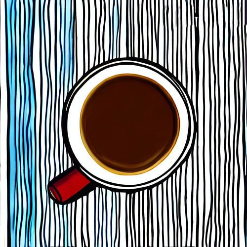 A freshly brewed limp cup