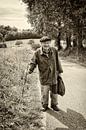 Alter französischer Bauer von Halma Fotografie Miniaturansicht
