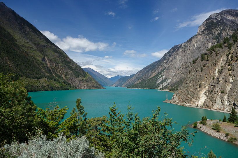 Lac turquoise du Canada par Menno Schaefer