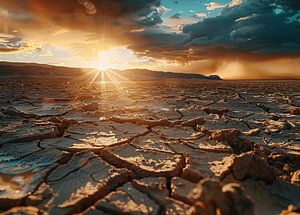 Sonnenuntergangszauber im Tal