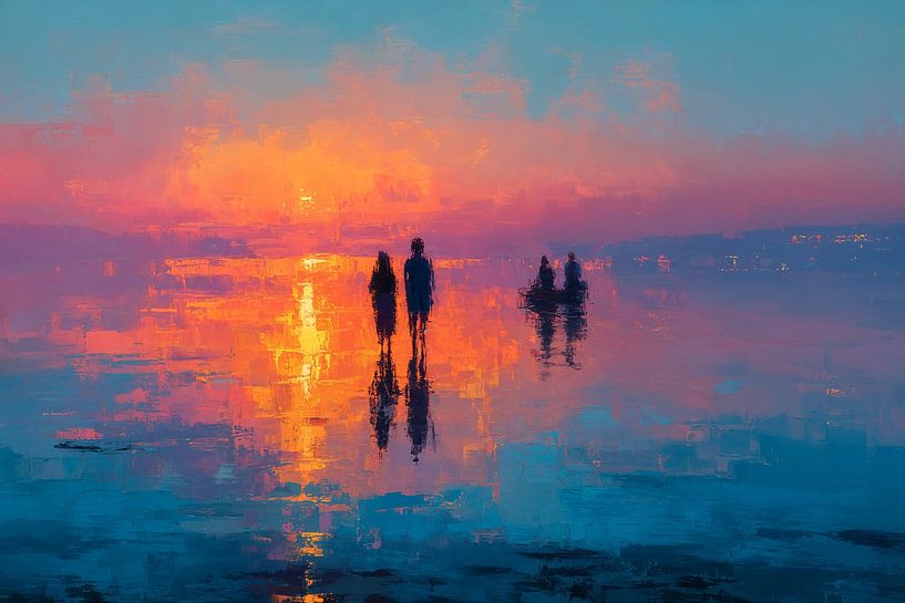 Ensemble dans la lumière par Studio BB
