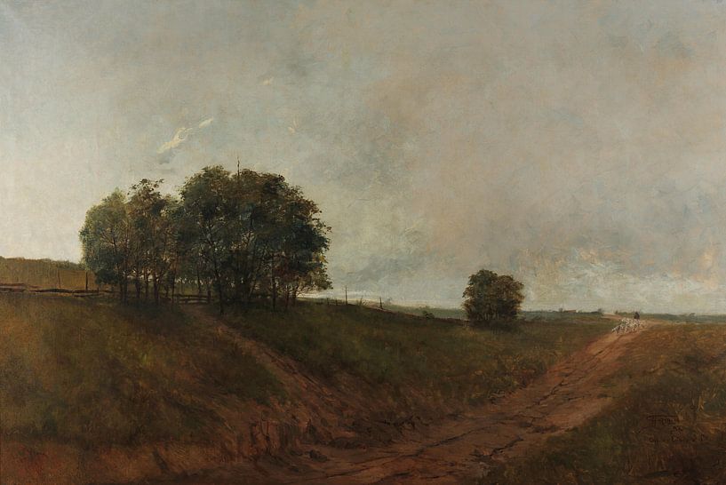 Antônio Parreiras~Winter morning by finemasterpiece