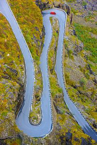 Bergstraße Trollstigen, Møre og Romsdal, Norwegen