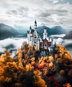 Märchenschloss im Herbst