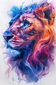 Prisme Leo - bleu et violet