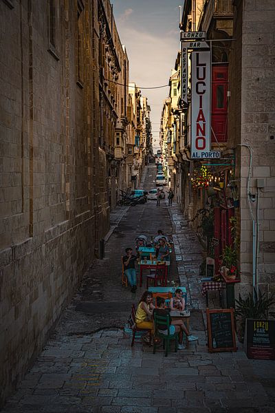 Die schönen Straßen von Valetta von Jonas Röjestål
