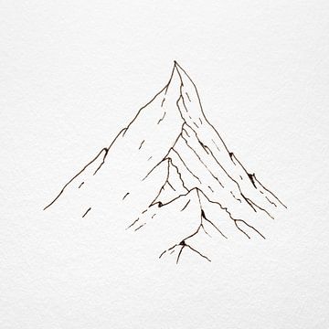Mountain 004 by beangrphx Illustration and paintings