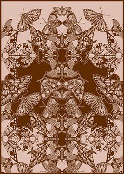 Schmetterlingsexplosion | Illustration | Muster