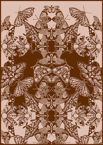 Schmetterlingsexplosion | Illustration | Muster