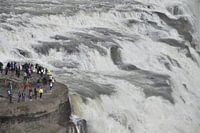 On the edge of the Gullfoss