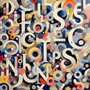 Allemaal letters van Digital Art Nederland thumbnail