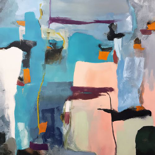 Moderne bunte abstrakte Malerei