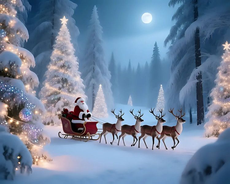 Lonely messenger of the night by Jean Pierre
