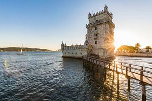 Torre de Belém in Lissabon von Werner Dieterich