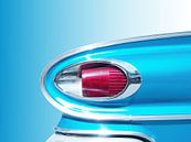 US American classic car 1961 taillight abstract by Beate Gube thumbnail