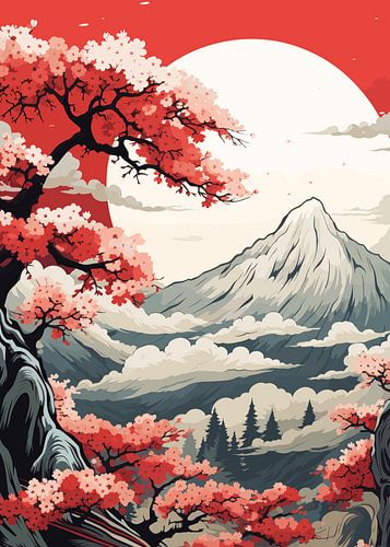 Japanse schilderkunst Ukiyo