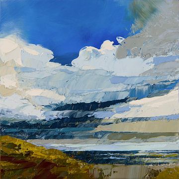 Eindruck Dünen & Meer 92 von Rob Donders Beeldende kunst