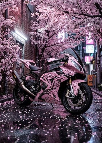 Sakura-racefiets: de ziel van het asfalt