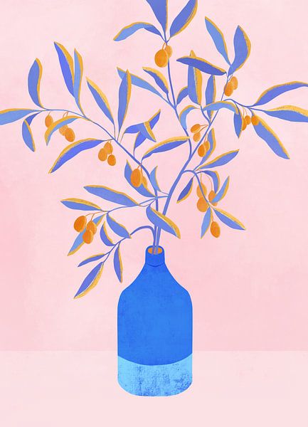 Blue Branches by Kristian Gallagher