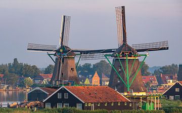 Windmühlen Zaanse Schans von Patrick Hartog