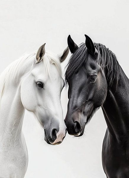 Harmony in contrast: black and white by Color Square