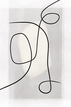 Moderne abstrakte Kunst - Linien 2