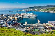 Blick auf Hammerfest in Norwegen von Rico Ködder Miniaturansicht