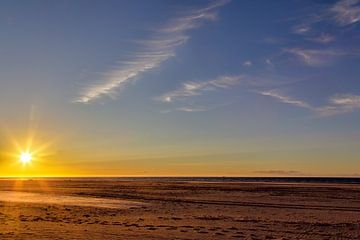 Zonsondergang op Juist van Dirk Rüter