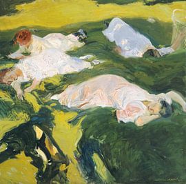 Sieste, Joaquín Sorolla y Bastida