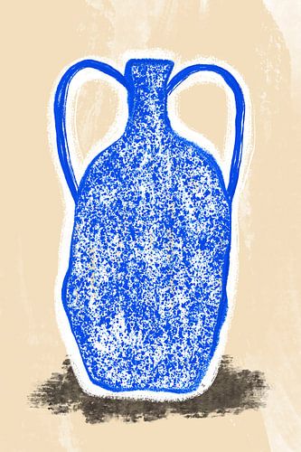Big Blue Vase by Martina