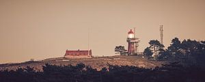 Panorama des Leuchtturms Vuurduin auf Vlieland