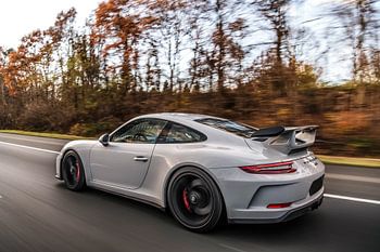 La Porsche 911 GT3 4.0 à grande vitesse