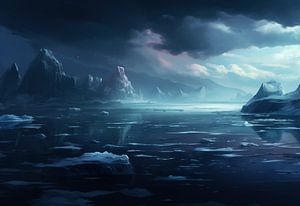 Mystische Wasserlandschaft