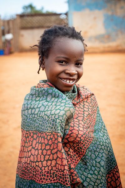 Porträt afrikanisches Mädchen von Ellis Peeters