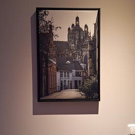 Klantfoto: De Sint Jan van Angela Versteijnen, op canvas