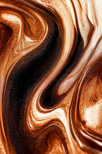 Abstract Alchemy - Glossy Copper